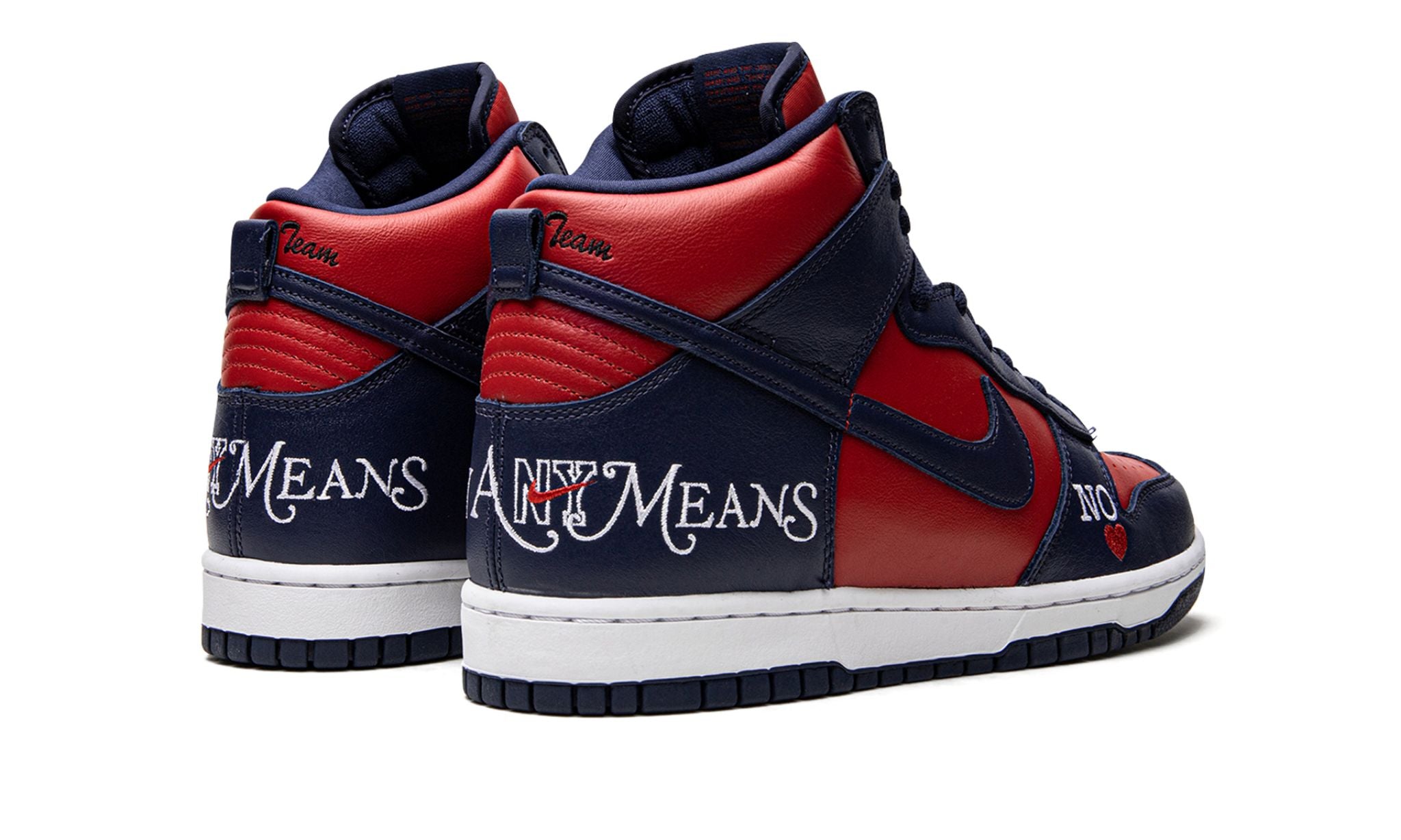 Nike SB Dunk High Supreme By Any Means Red Navy – SHELF