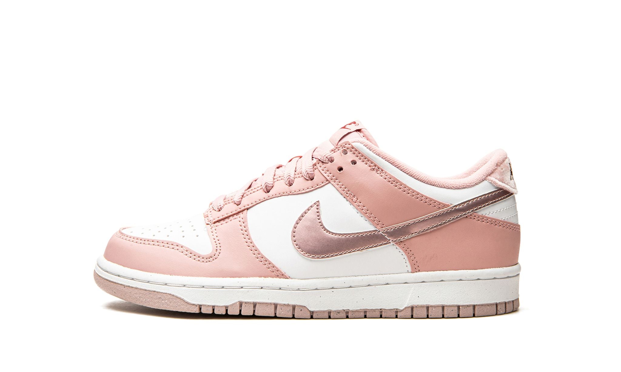 nike dunks white and pink