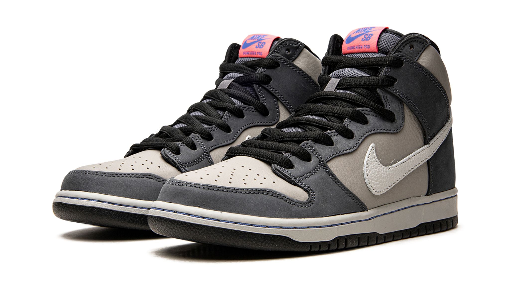 nike sb dunk medium grey pink