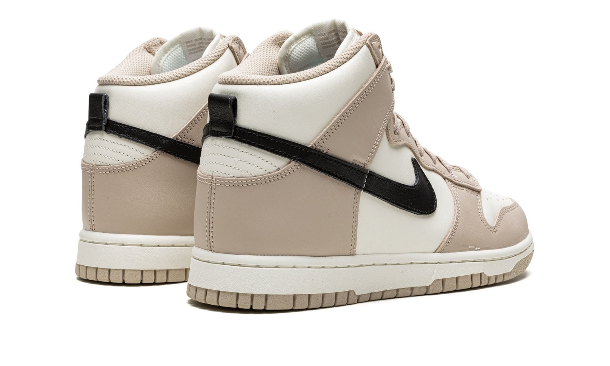 nike high dunk fossil stone