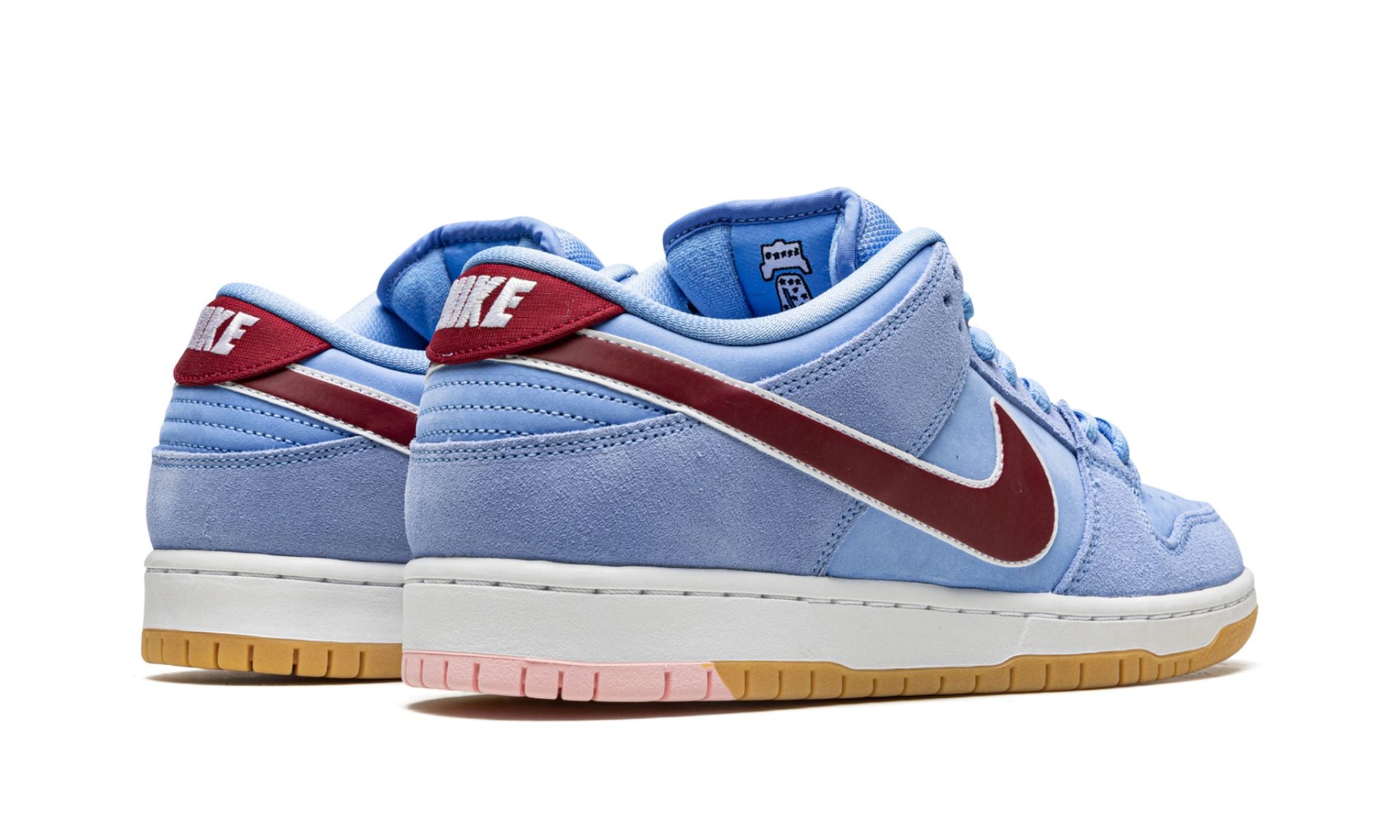 nike sb dunk low valour blue team maroon