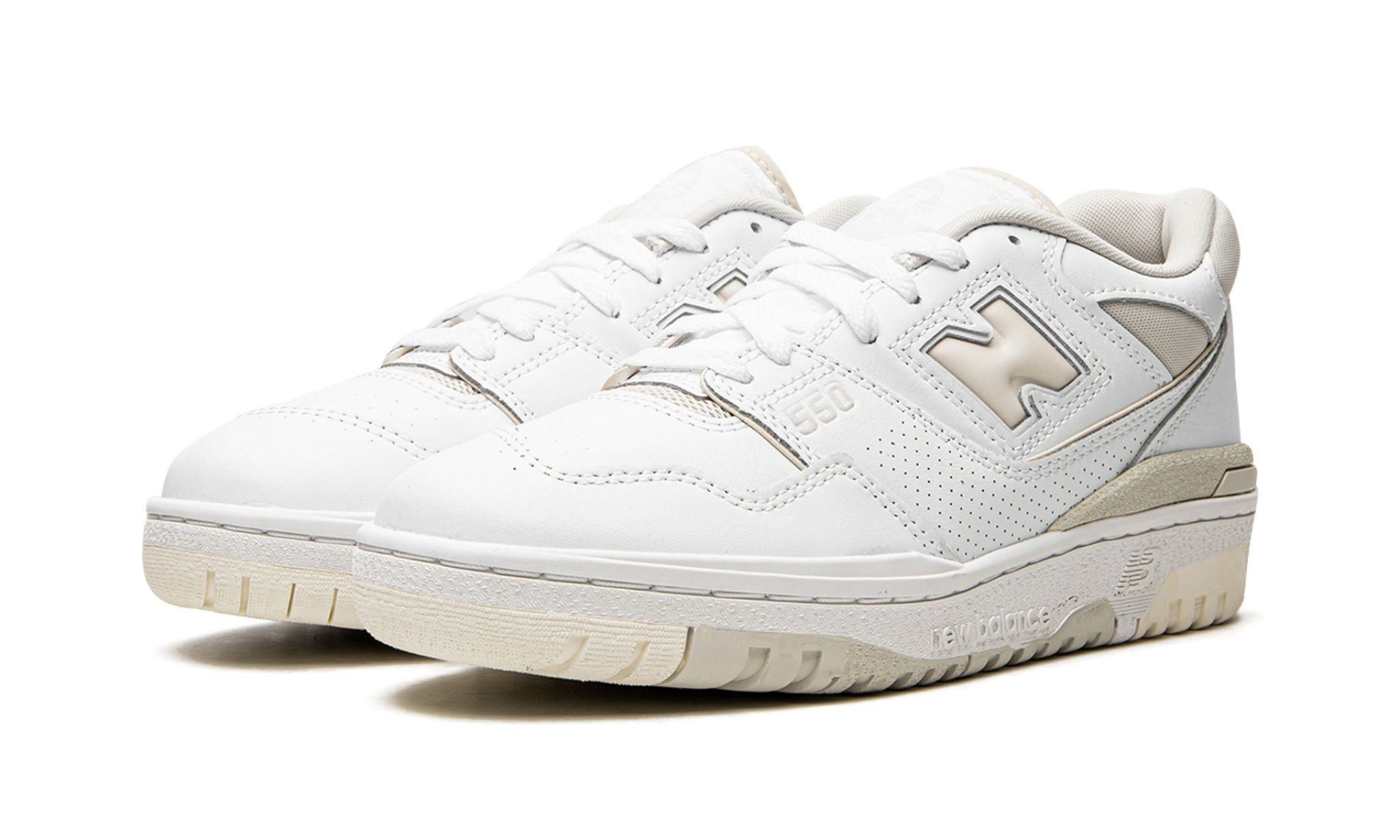 new balance 550 silver birch