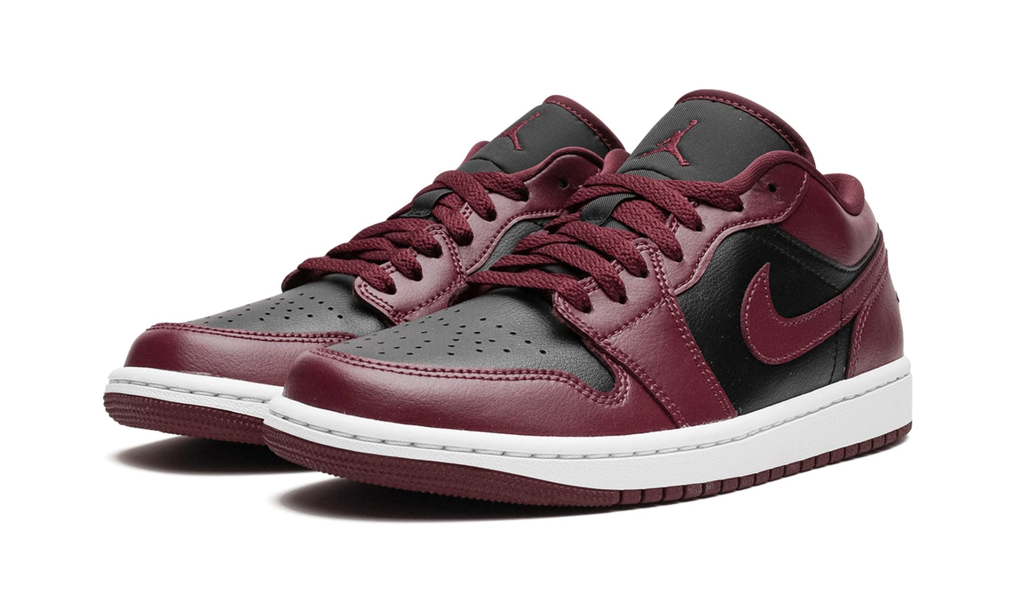 dark maroon jordans