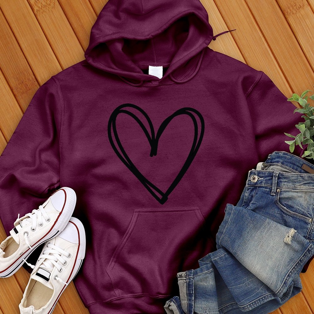 Big Heart Sweatshirt - Love Tees