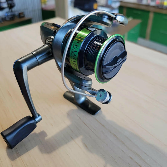 Long Cast spinning fishing reel front drag - CG Emery