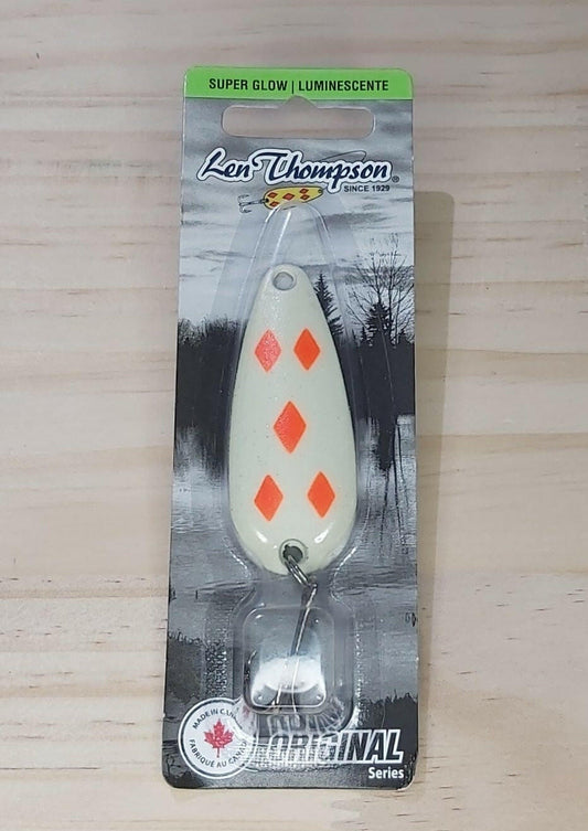 Len Thompson Yellow & Black Five of Diamond Spoons – Stony Tackle