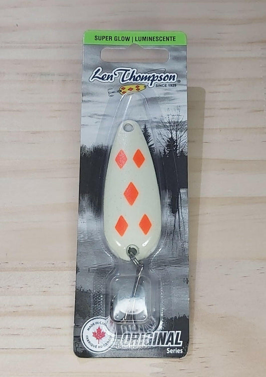 Len Thompson Spoon YR - Yellow & Red Five of Diamonds