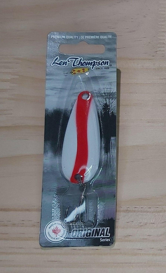 Len Thompson Chartreuse and Hot Red Spoons - Stony Tackle Shack