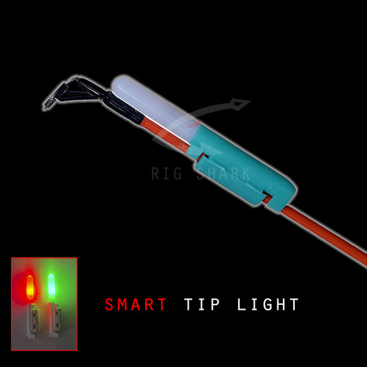Rig Shark™ SMART Clip-on Fishing Rod Tip Light & Charger Combo – Rigshark