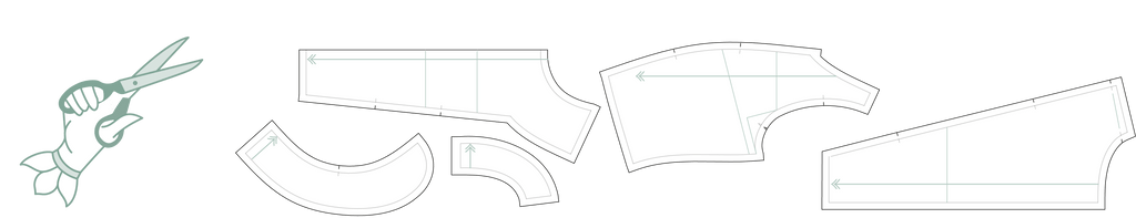 How to use PDF Sewing Patterns -  Cut out Pattern Pieces, Ready for Sewing