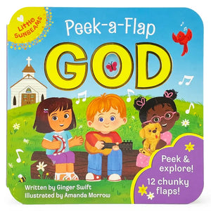 God Lift A Flap Board Book - Piper Jo & Co