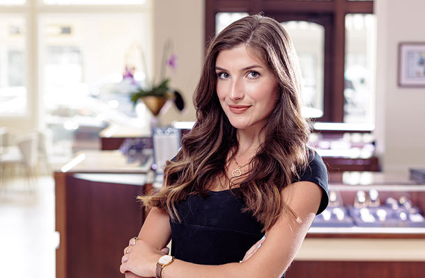 Aly Hausner from Elebash's Jewelers