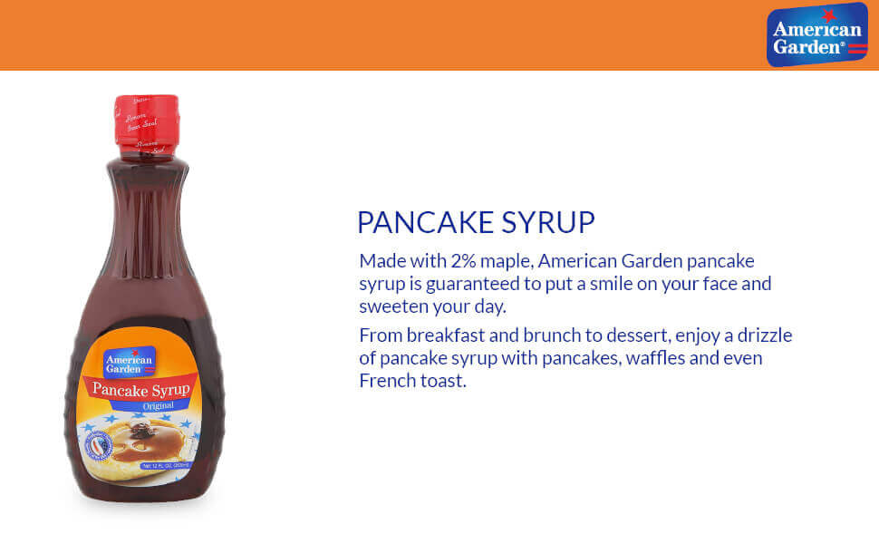 AMERICAN GARDEN PANCAKE SYRUP 355 ML – TGO