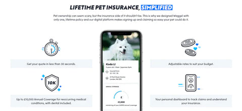 Lifetime pet insurance made simple