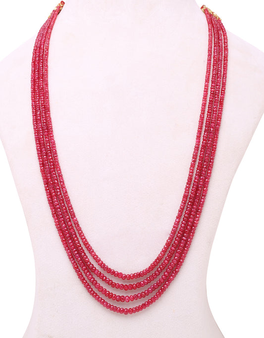 Natural Color Coral Beads Necklace – Mangatrai Gems & Jewels Pvt Ltd