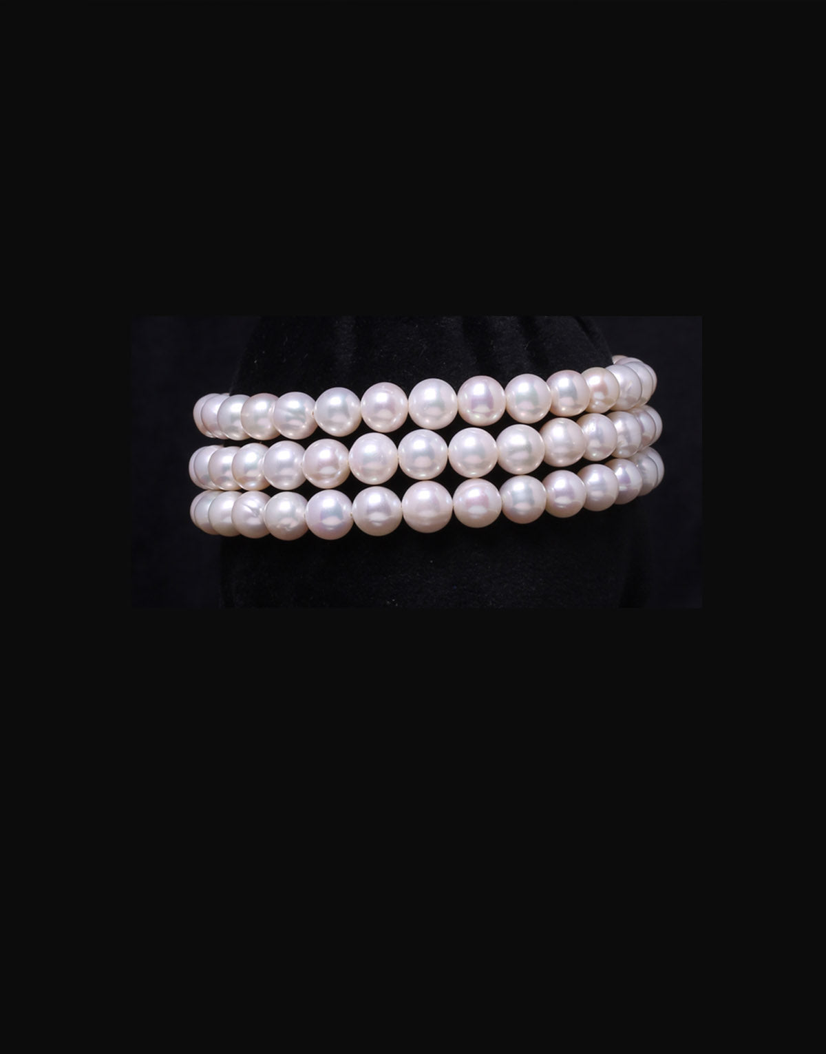 3mm Small Tiny High Luster AAA+ White Round Minimalist Pearl Bracelet | eBay