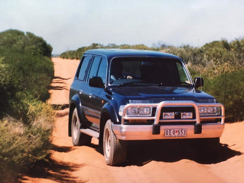 Driving 4wd on sand.