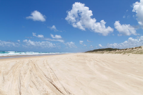 Main Beach, Stradbroke Island. Best for 4WD adventure.