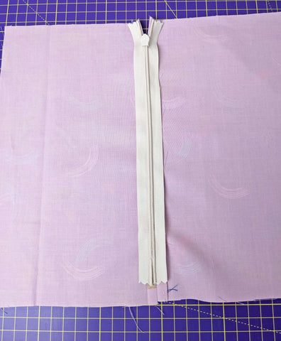 Sewing bottom concealed zipper tutorial