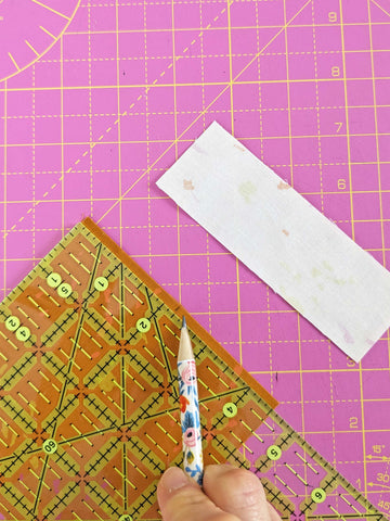 How to add vertical sashing to a quilt