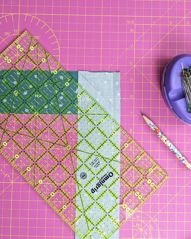 Bias binding strips quilt border tutorial