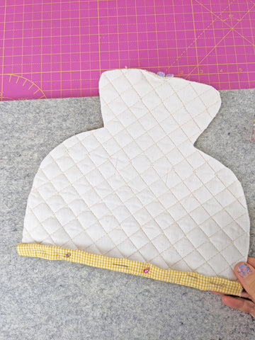 Hem tutorial hot bottle cover water handmade