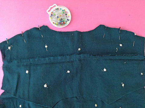 Burrito Honeycomb shirt dress sew along sewing pattern easy