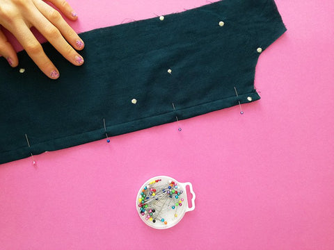 Button placket Honeycomb sew along sewing pattern shirt dress