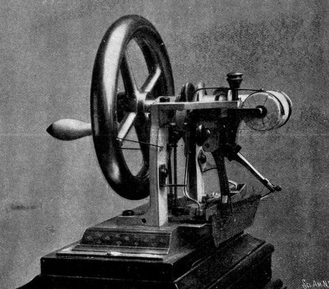 Charles Fredrick Wiesenthal first sewing machine