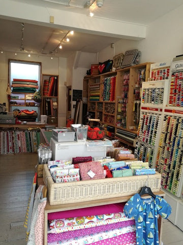 Fabric shopping in Brighton + Sewmance Festival