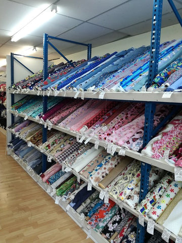 Fabric shopping in Brighton + Sewmance Festival