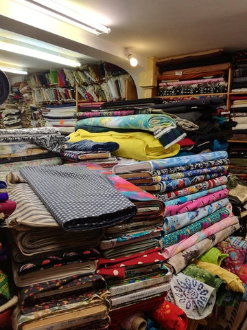 Fabric shopping in Brighton + Sewmance Festival