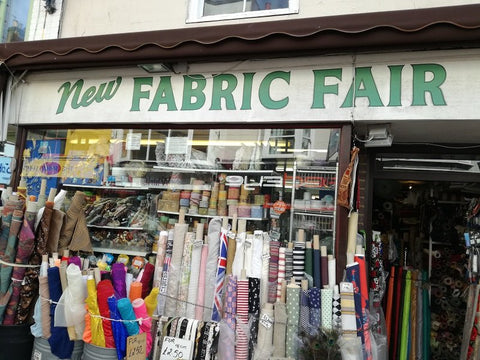 Fabric shopping in Brighton + Sewmance Festival