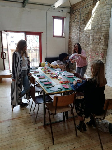Embroidery class with New Craft House
