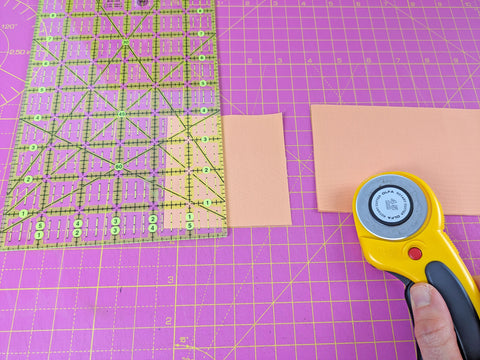 Cutting tips rotary fabric ruler quilting