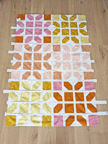 Example quilt top Cutting Corners Quilt