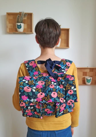 Hazelnut backpack sewing pattern