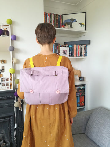 Hazelnut backpack sewing pattern