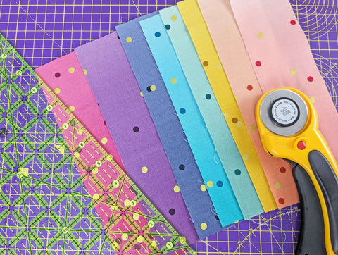 How to create bias binding for quilt