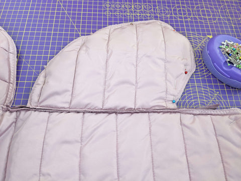 Inseam pockets tutorial sewing
