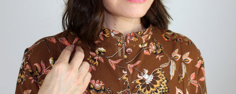 Kathy tester Honeycomb shirt dress sewing pattern