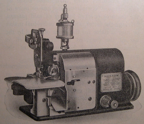 Merrow-overlock-machine