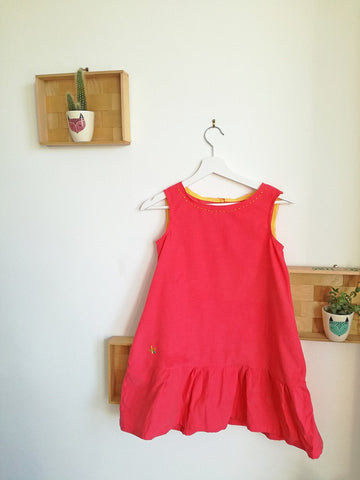 Embroidery Mini Marshmallow dress sewing pattern kids