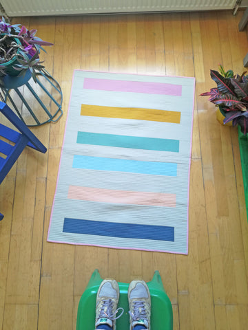 Novice Stripe Quilt pattern