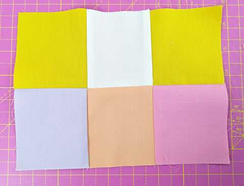 Open seams nesting seams technique front finished matching points and seams