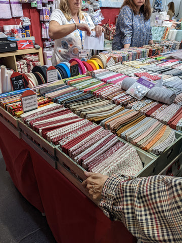 Fat quarter fabrics shop quilting patchwork Madrid fair