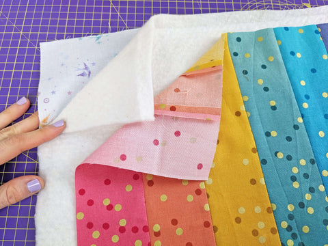 Quilt sandwich tutorial quilting