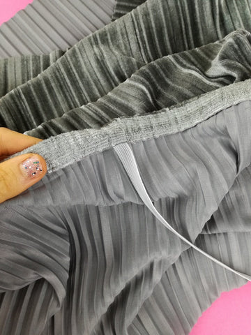 Pleated skirt sewing tutorial easy