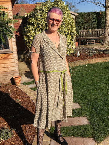 Sue Maple Dress sewing pattern beginners