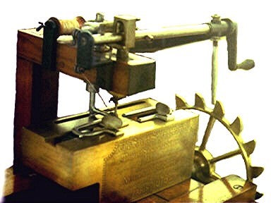 Thomas Saint sewing machine